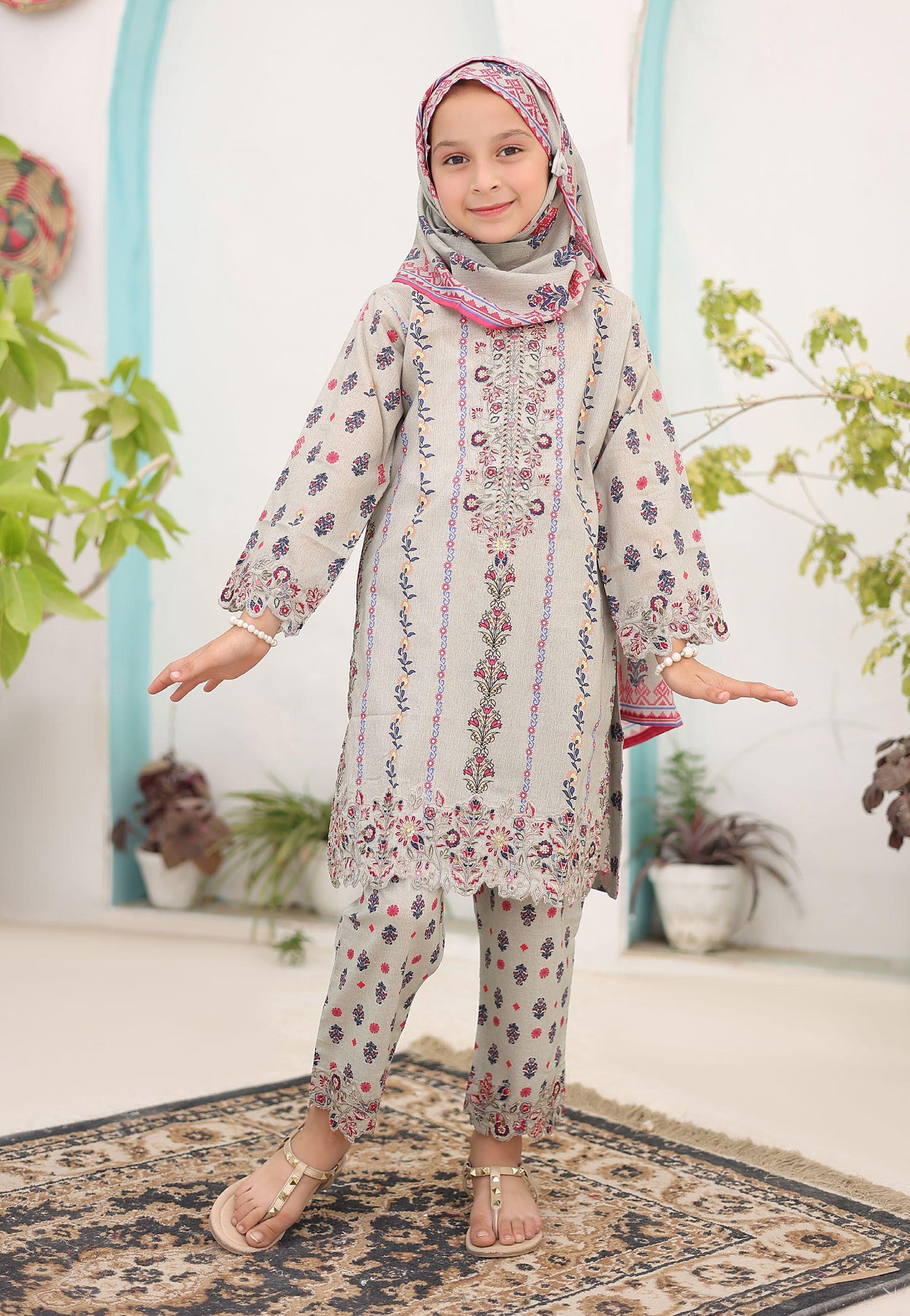 Shifa Girls Summer Lawn -- Suntex Fabrics