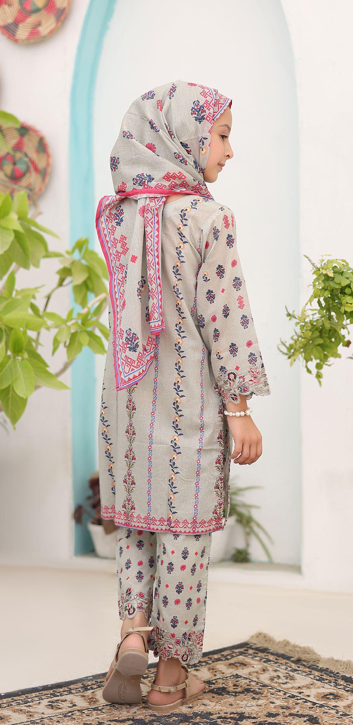 Shifa Girls Summer Lawn -- Suntex Fabrics