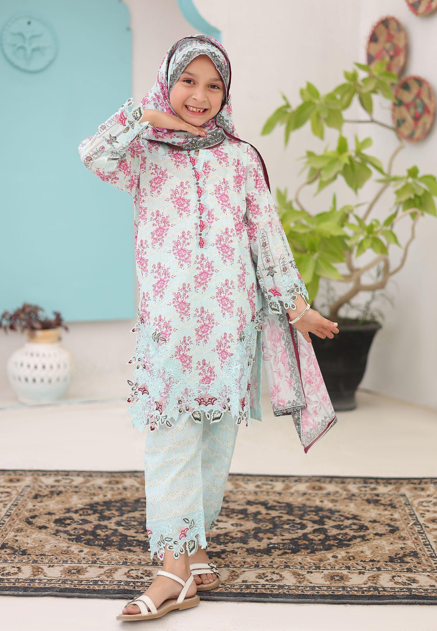 Shifa Girls Summer Lawn -- Suntex Fabrics