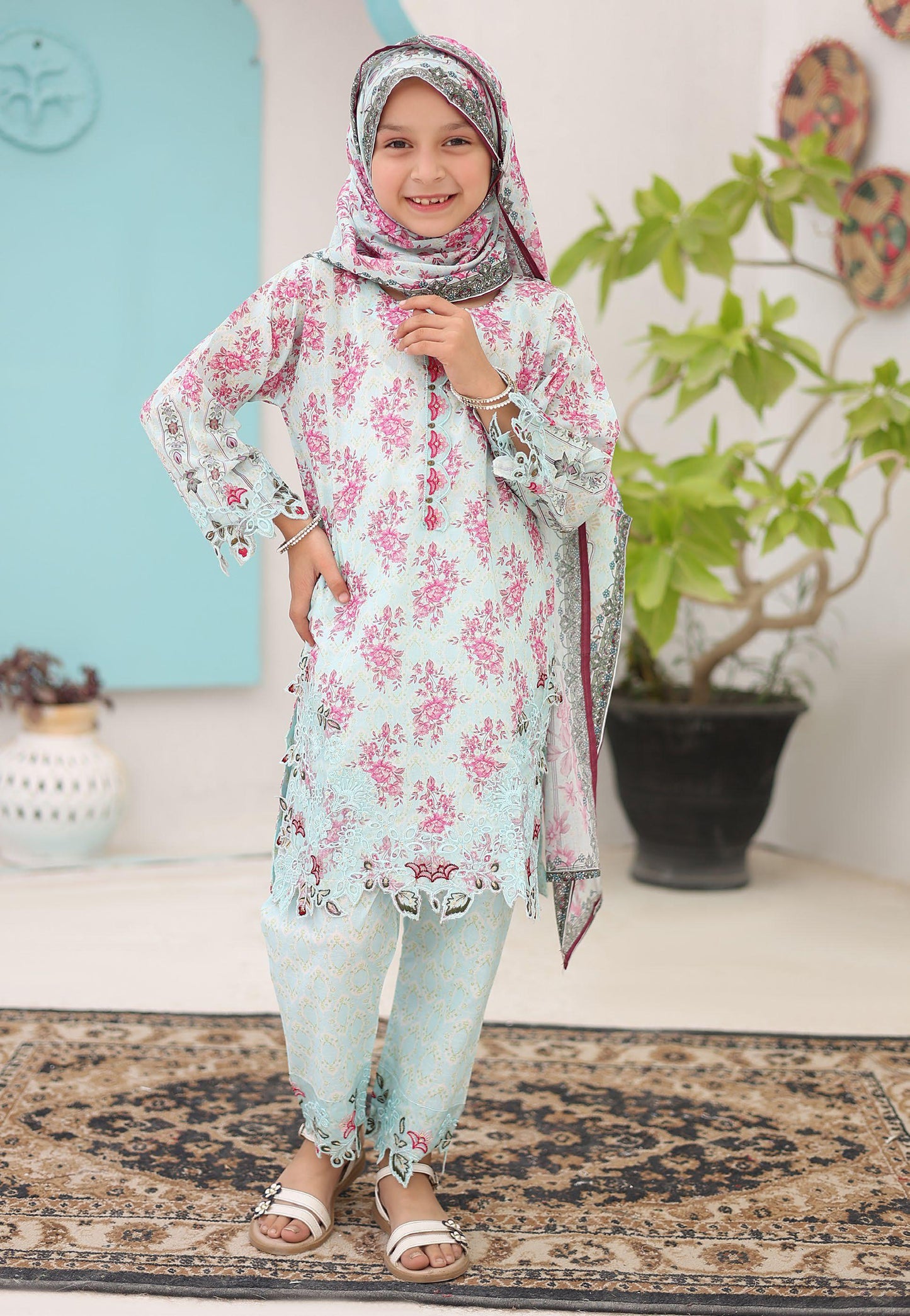 Shifa Girls Summer Lawn -- Suntex Fabrics